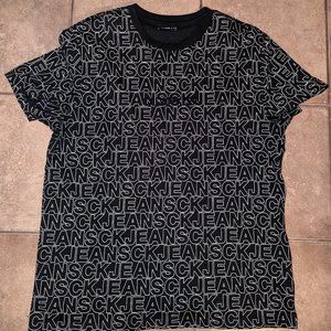 CK jeans tee